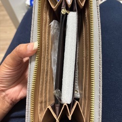 シンプル高級レザーウォレット 新品・未使用 コンパクト財布の画像