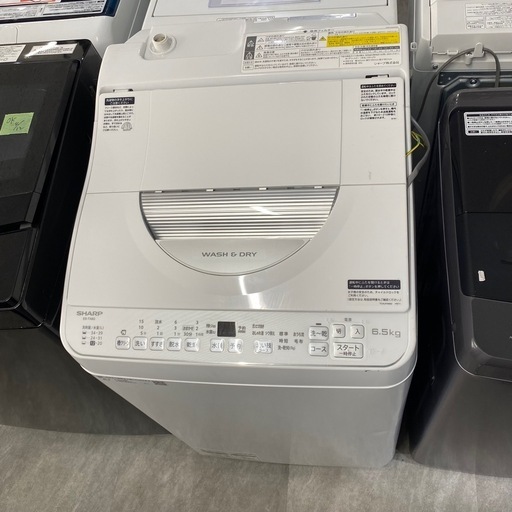 SHARP 洗濯機 6.5kg 2023年製 ES-TX6G 札幌市白石区 D262
