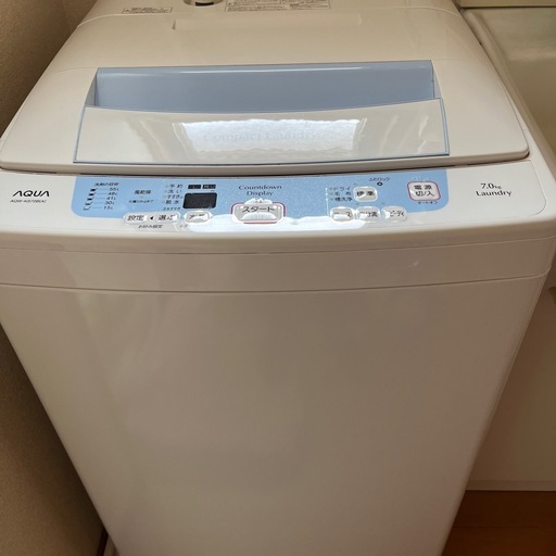 洗濯機全自動AQUA (どんな色が好き) 小美玉の生活家電《洗濯機》の中古 