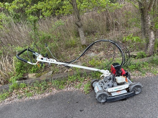 草刈機 スパイダーモア オー
レック SP851A 4WD 平地/斜面 　実働品