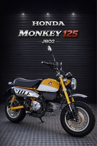 HONDA モンキー125 JB02 ABSモデル　実走行1819km  軽整備済　エンジン良好　人気色　オイル交換済　全国陸送可能　兵庫　神戸AUTO7 HONDA モンキー125 JB02 実走行ABSモデル1819km エンジン良好人気色