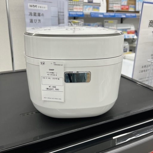 マイコン炊飯ジャー 2024年製 3合 SHARP のご紹介です！