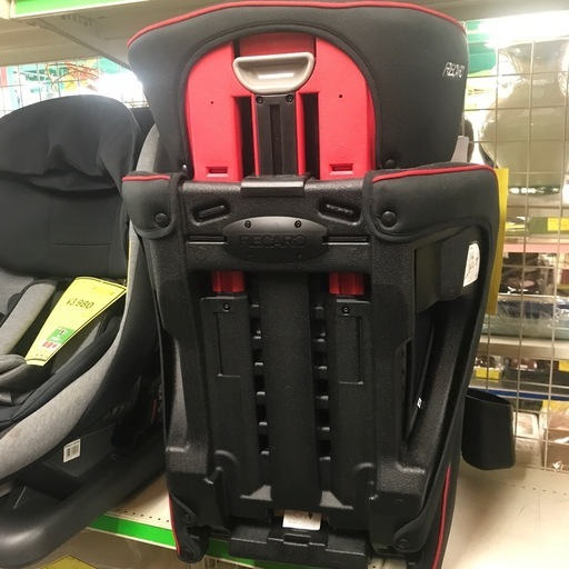 ジャングルジャングル貝塚店　ジュニアシート　RECARO 安全　黒　ブラック　子ども　用品　車　3才〜　スタートジェイスリー　中古　貝