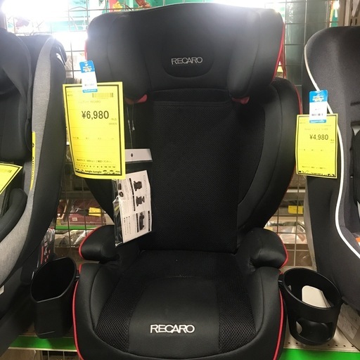 ジャングルジャングル貝塚店　ジュニアシート　RECARO 安全　黒　ブラック　子ども　用品　車　3才〜　スタートジェイスリー　中古　貝塚市　二色浜