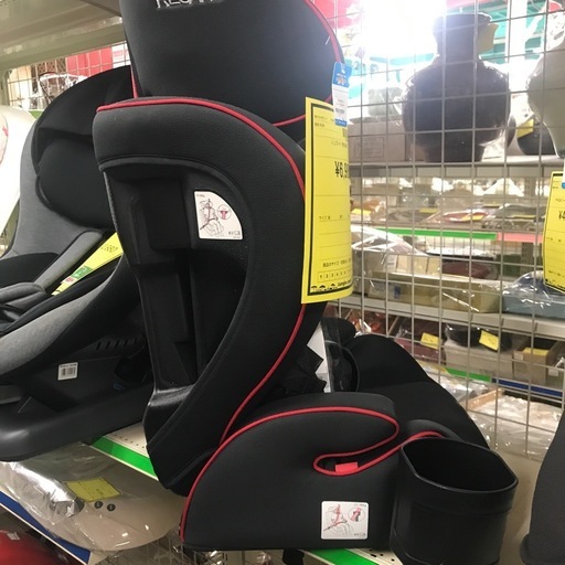 ジャングルジャングル貝塚店　ジュニアシート　RECARO 安全　黒　ブラック　子ども　用品　車　3才〜　スタートジェイスリー　中古　貝