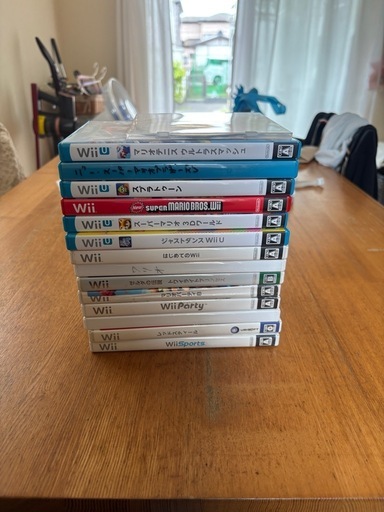 WiiU本体➕ソフト　セット売りのみ