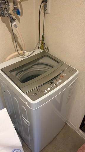 洗濯機 AQUA 6.0kg【美品・4/29午前引き取り】