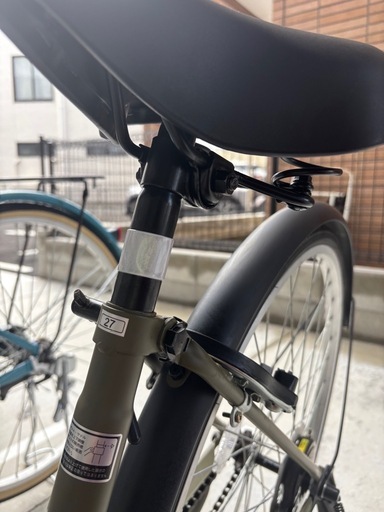 決まりました】☆博多区☆1年未満ウェルビー中古自転車マットカーキ27 決まりました】☆博多区☆1年未満ウェルビー中古自転車マットカーキ27