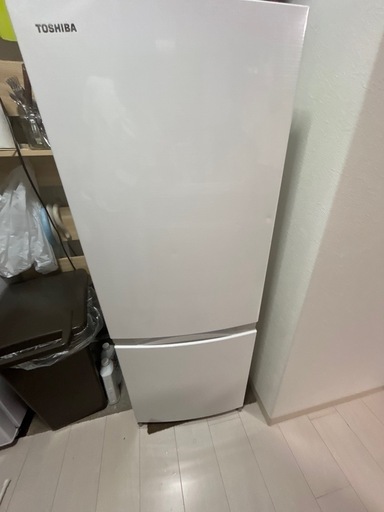 東芝2ドア冷蔵庫右開き (ゆず) 長居のキッチン家電《冷蔵庫》の中古 