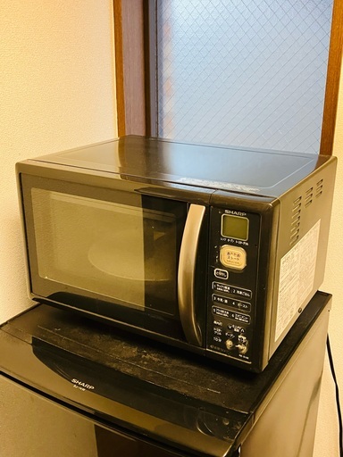 SHARP 電子レンジ RE-S15E-B (グリーンブラウン) 御徒町のキッチン家電