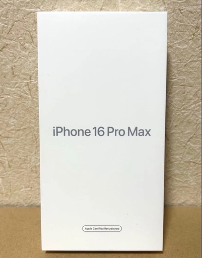 未開封　iPhone16promax 256GB  ホワイトチタニウム