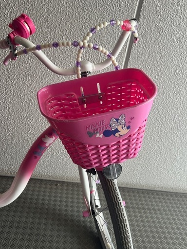 子供用自転車 18インチ ミニーマウス ディズニー (おやじー) 辰巳の