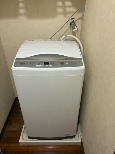 AQUA 洗濯機 7.0kg 全自動 動作OK 美品　4/19引き渡し