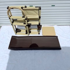 🛝かんたんおりたたみ2段ジム ロングスロープ　階段パーツ無しの画像