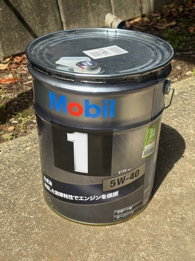 車のパーツ Mobil1 5W-40 20L