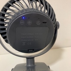 コンパクト扇風機の画像