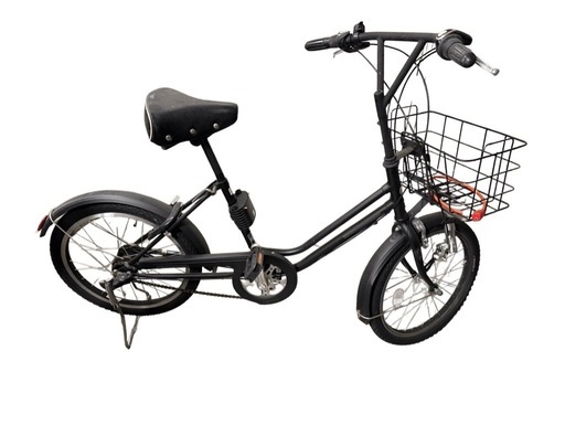 【おしゃれな20インチ】後ろチャイルドシート付き自転車（オートライト・6段変速）