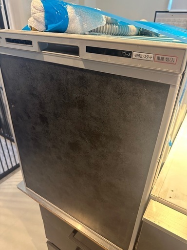 【お届け可能】深型パナソニックビルトイン食洗機+土台用キャビネット付
