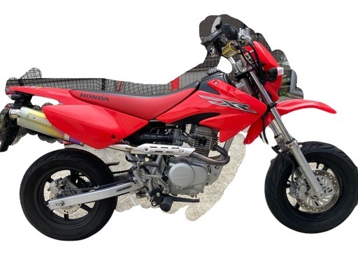 ホンダ XR 50モタード　赤 デイトナ80ccボアアップ　 ホンダ XR 50モタード赤 デイトナ80ccボアアップ (ひげ) 本城のホンダ