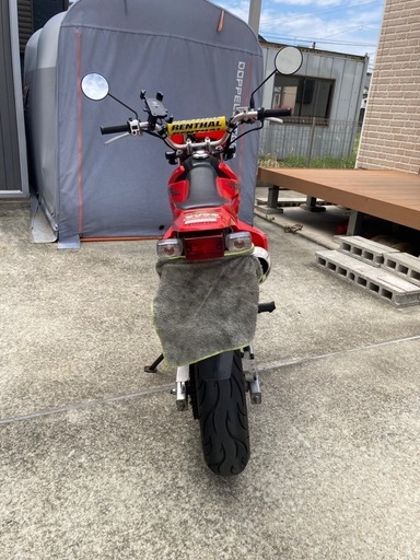 ホンダ XR 50モタード　赤 デイトナ80ccボアアップ　 ホンダ XR 50モタード赤 デイトナ80ccボアアップ (ひげ) 本城のホンダ