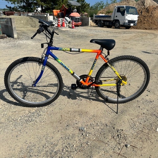 マウンテンバイク　折り畳み　80's～90's　OLD MTB 　レトロ自転車　　ホリゾンタル/ビンテージ/古い/キャンプ