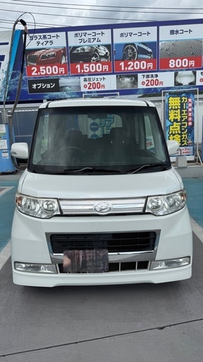 筑前町発　タント　美車　8万キロ代　車検2年付き ダイハツ タント X 車検2年付き 走行距離48000キロ台 ナビの