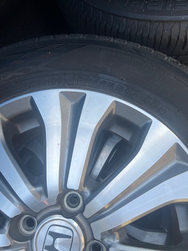 185/65r15yokohama と純正ホンダホイール4本セット