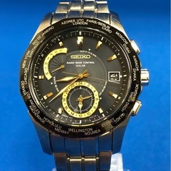 ジモティ割引有★【ジャングルジャングル岸和田店】SEIKO　セイコー　腕時計　8B53-0AA1　電波時計　ソーラー　南大阪 岸和田市 貝塚市 泉佐野市 和泉市 忠岡町 熊取町の画像