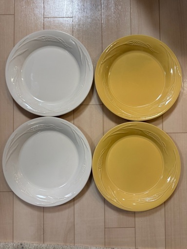 【美品】北欧DANSK＋大皿プレート計8枚セット 廃盤WHEAT ポルトガル製