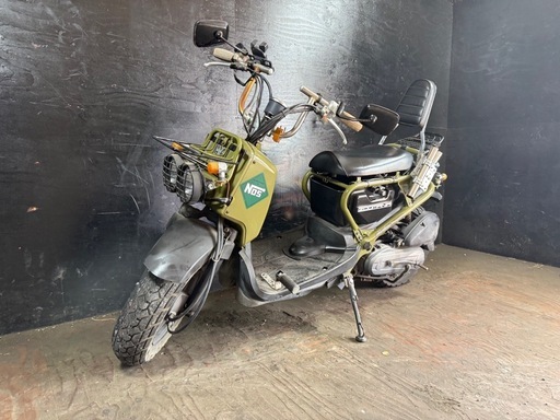 ★支払総額6.8万円★定休日なし！いつでも現車確認可能です！ ホンダ ズーマー カーキー AF58 カスタムズーマー！ 社外マフラー！ 社外リザーブタンク！ 社外フェンダー！ 社外テール！ バックレスト！