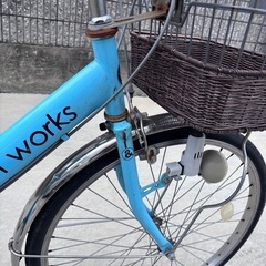 子供自転車　24インチ６段変速の画像