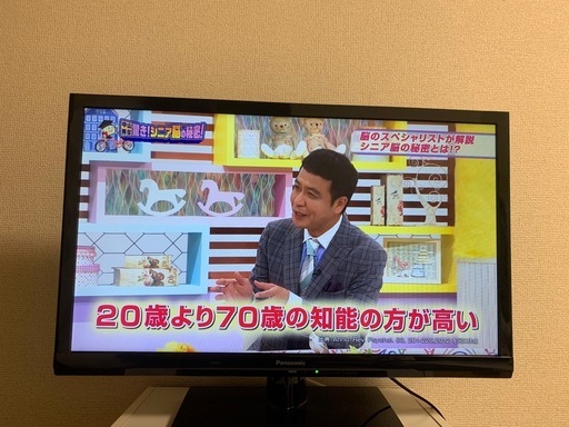 「安心の6ヶ月保証付！【Panasonic】液晶テレビ売ります！」 Panasonic テレビ24インチ (sun) 南行徳のテレビ《液晶テレビ》の中古