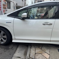 訳アリ★検9年10月★H28 ジェイド ハイブリットX★ホンダセンシング LEDライト ナビ TV(走行時視聴可) ETC リアカメラ アルミ ハーフレザーの画像