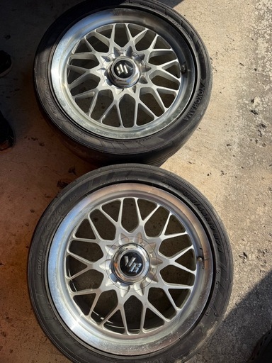 ボルクレーシング Evolution4 17インチ114.3 オフセット＋35 2本セット