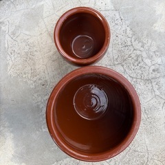 壺　　水槽　　二つセットの画像