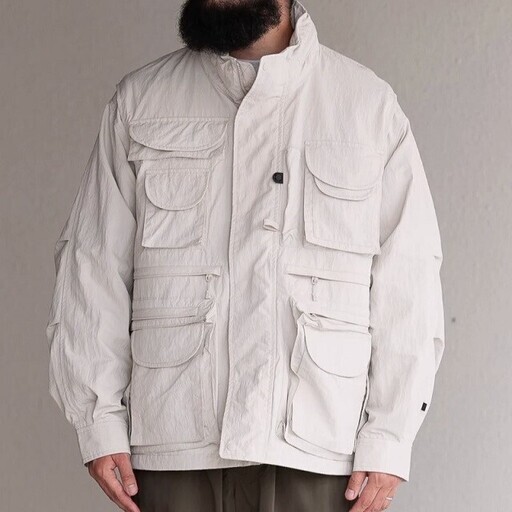 DAIWA PIER39 ダイワ ピア39 23AW TECH 2WAY PERFECT FISHING JACKET テック2WAYパーフェクトフィッシングジャケット BJ-25023W L(JP) ECRU 定価71,500円 アウター【新古品】【中古】【DAIWA PIER39】