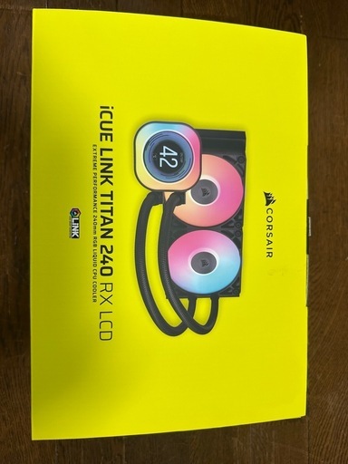 パソコン CORSAIR iCUELINKTATAN240 RXLCE