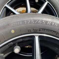 BRIDGESTONE NEXTRY　175/65/15 ホイールセットの画像