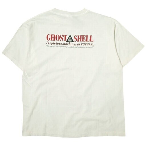 SAINT MICHAEL セントマイケル 24AW 日本製 GS_SS TEE / GITS GHOST IN THE SHELL 攻殻機動隊 グラフィックプリントTシャツ SM-YS1-0000-C32 L WHITE 半袖 SAINT Mxxxxxx トップス【新古品】【中古】【SAINT MICHAEL】