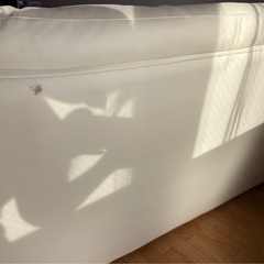 【5/21まで】2人掛けソファー ベージュ コンパクト 値下げOKの画像