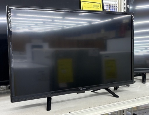 【ドリーム川西店限定】☆ジモティー見たよ割引☆  Qriom 24型V液晶テレビ ORC-24S2K 2021クリーニング済み 【212556000003348 】