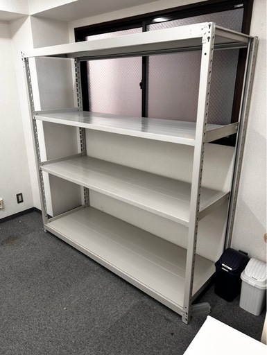 業務用　中量スチールラック 180×60×180cm 4段 倉庫 棚