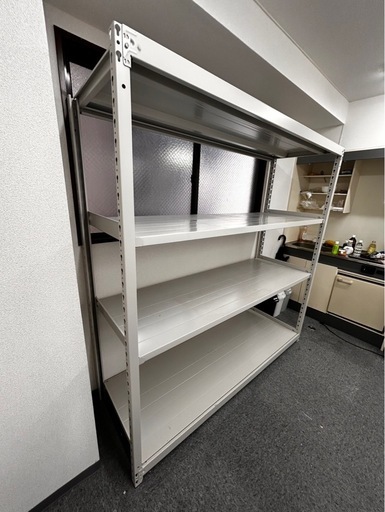 業務用　中量スチールラック 180×60×180cm 4段 倉庫 棚