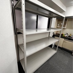 業務用　中量スチールラック 180×60×180cm 4段 倉庫 棚の画像