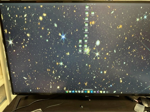 LG 43UN700T-B 43型 4K大型モニター 美品