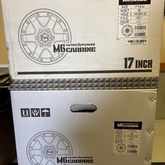 ✳️✳️✳️ナイトロパワーM6 CARBINE ガンブラック　4本　新品‼️‼️ 未装着❣️✳️✳️✳️の画像