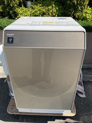 SHARP ドラム式電気洗濯乾燥機 ES-G111-NL 2018年製品