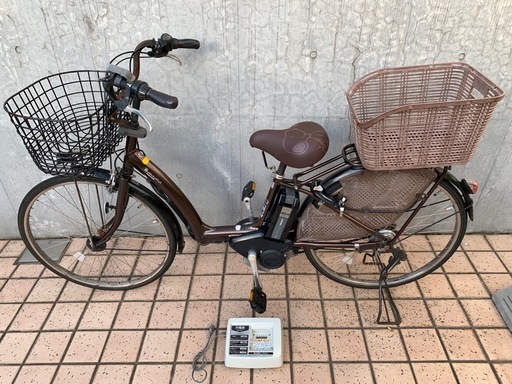 ブリヂストン電動アシスト自転車ボーテアシスタブラウン内装3段ギア 