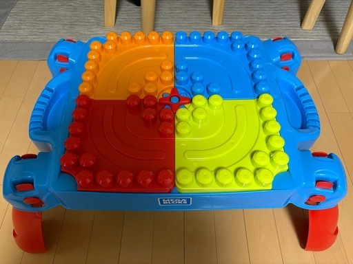 MEGA BLOKS 1才からのメガブロック　ラーニングテーブル