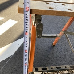 作業台　ワークベンチバイス　DIY　折りたたみの画像